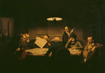 Das Lesekabinett von Johann Peter Hasenclever